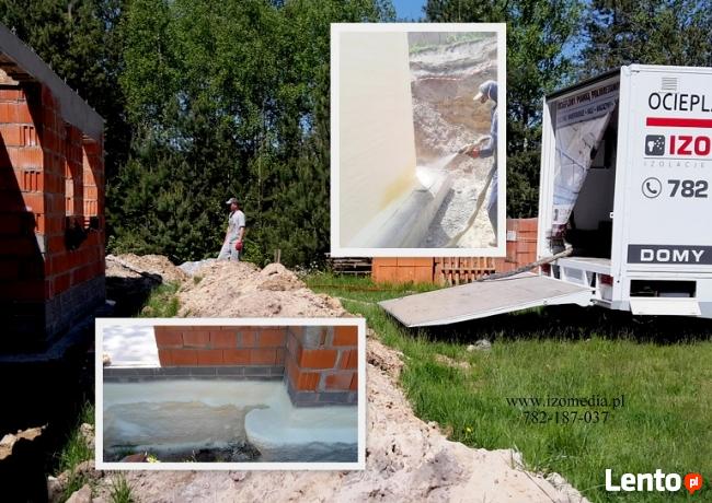 ocieplanie pianką pur, izolacje natryskowe pianką, IZOMEDIA