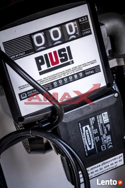 Stacja paliw, zbiornik na paliwo o pojemności 2500 litrów