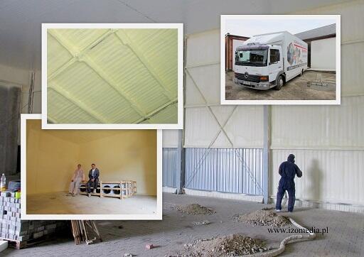 ocieplenie budynku inwentarskiego pianką,IZOMEDIA-centrum PL