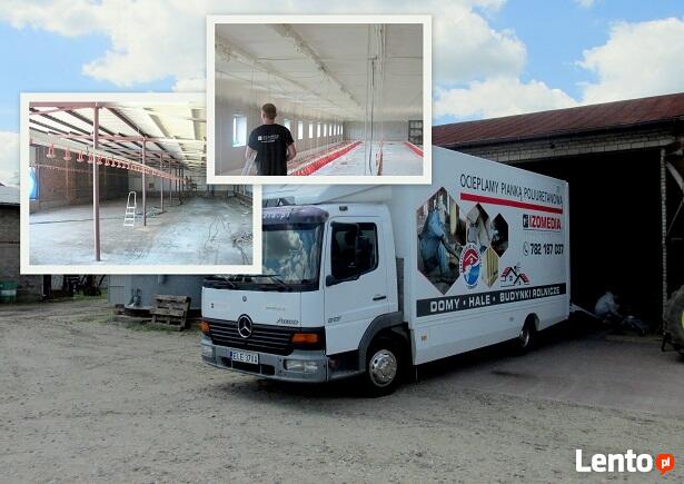 ocieplenie poddasza,pianka pur,ŁÓDŹ, izolacje: IZOMEDIA