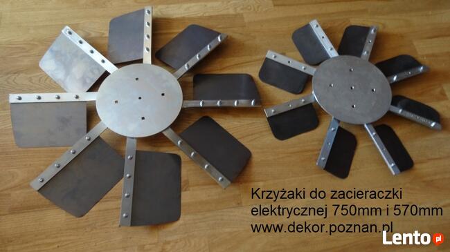 Zacieraczka - krzyżak zacierający 7500mm