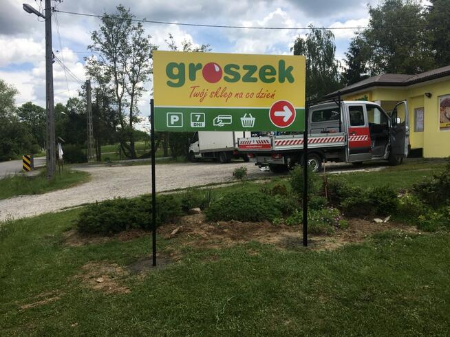 Bilboard przestawny reklama tablica wolnostojąca Bilbord