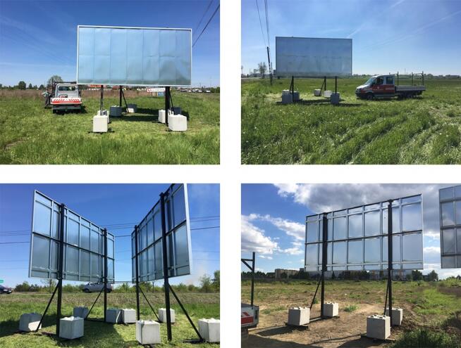 Bilboard przestawny reklama tablica wolnostojąca Bilbord