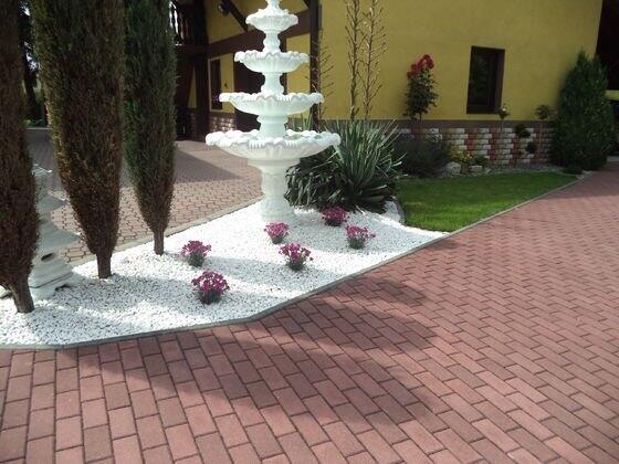 Kamień Grys BIANCO CARRARA Ozdobny do Ogrodu 1 TONA