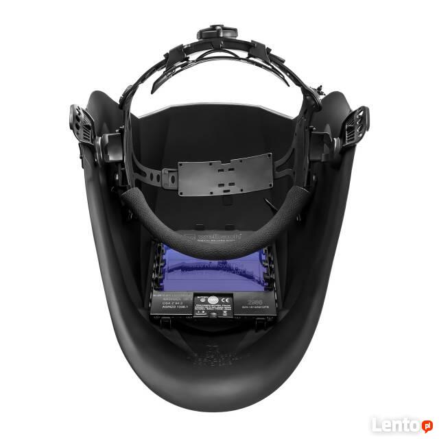 Przyłbica maska spawalnicza automatyczna z regulacją