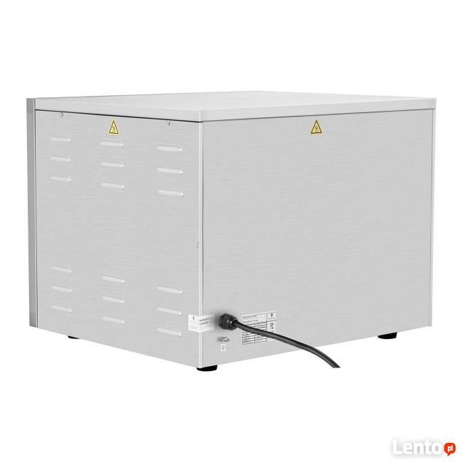 Dwukomorowy piec do pizzy 3000W 350st wkłady szamotowe