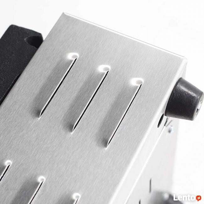 Grill kontaktowy gładko-ryflowany Caterina 1800W ogranicznik