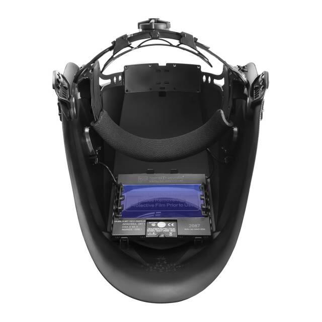 Profesjonalny hełm spawalniczy maska automat duży wizjer