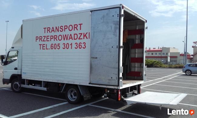 Przeprowadzki, taxi bagażowe, winda, transport pianin i fort