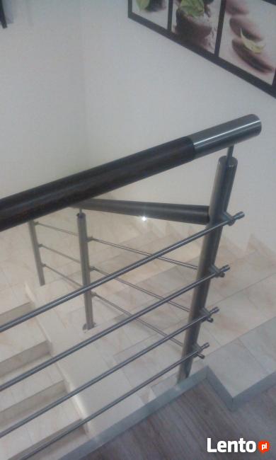 schody,okna francuz. barierki nierdzewne nowoczesne, balkony