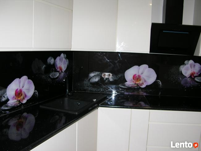 lustra kabiny prysznicowe lacobel szkło z grafiką balustrady