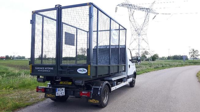 Hakowiec na wynajem, transport kontenerów kp mały hak, bus,