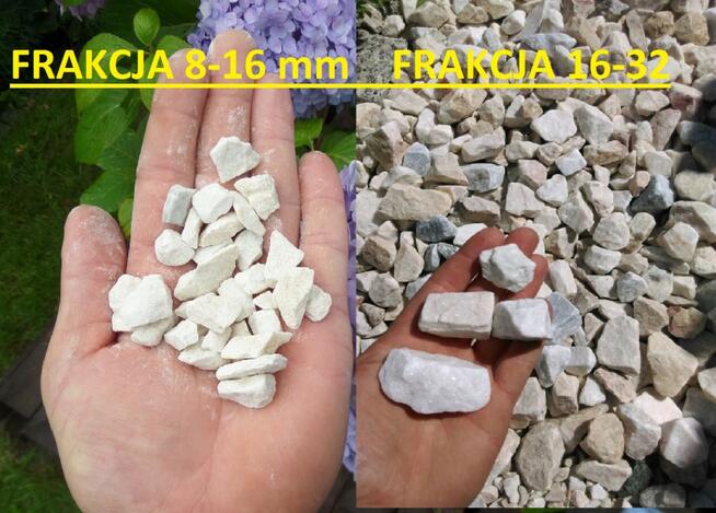 Biała Marianna GRYS DO OGRODU 16-32 mm ŚLĄSK1 TONA