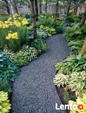 Grys CZARNY KAMIEŃ ozdobny Bazalt żwir 1 TONA ŚLĄSK