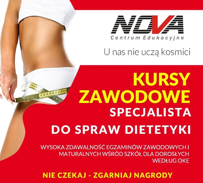 Specjalista ds.dietetyki w NOVA CE Włocławek