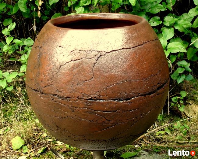 Ceramiczna kula ogrodowa 29 cm. mrozoodporna.