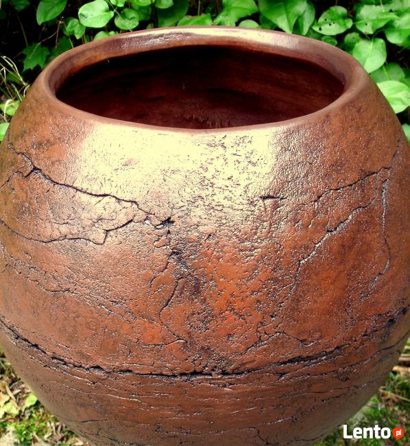 Ceramika. Donica. Kula ogrodowa mrozoodporna 40 cm.