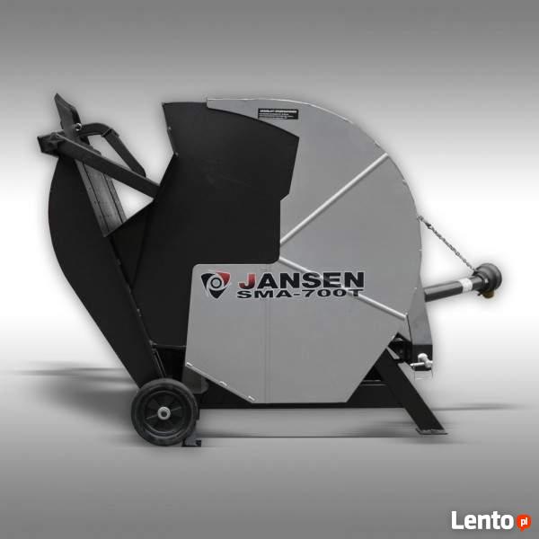 PIŁA POPRZECZNA WAHADŁOWA DO DREWNA 700mm Napęd WOM ciągnka