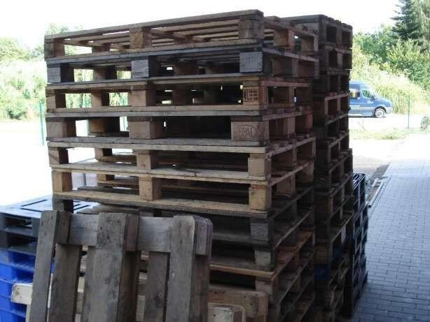 Palety plastikowe i drewniane 80x120 110x110