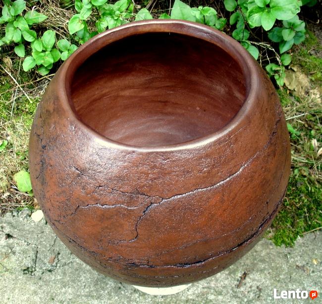 Ceramika. Donica. Kula ogrodowa mrozoodporna 40 cm.