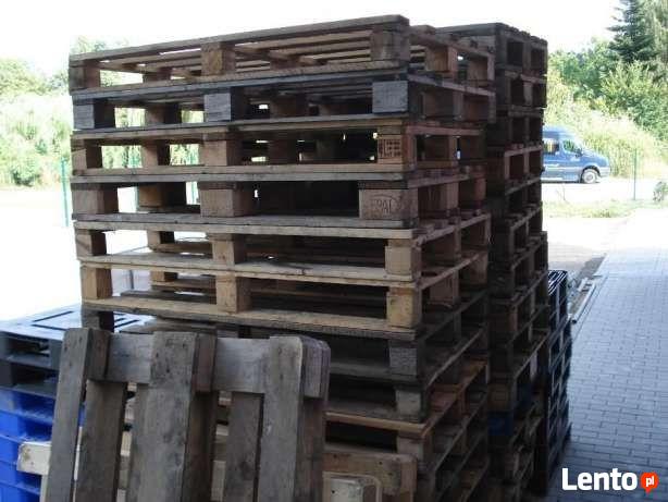 Palety drewniane i plastikowe 80x120 110x110