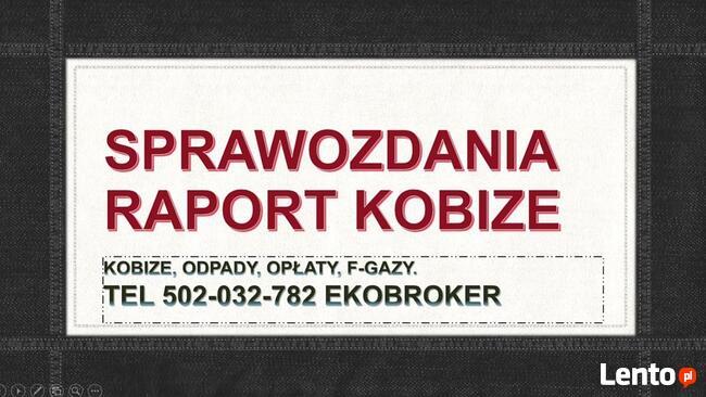 Wykaz odpadów, cena tel. 502-032-782. Gdańsk