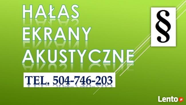 Przekroczenie norm hałasu, tel. 504-746-203. Akustyka,Gdańsk