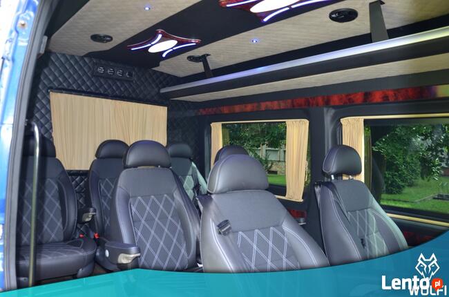 Licencjonowany przewóz osób BUS 8+1 klasa VIP