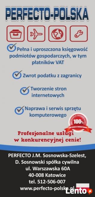 Księgowość oraz usługi IT (tworzenie stron www, serwis PC)