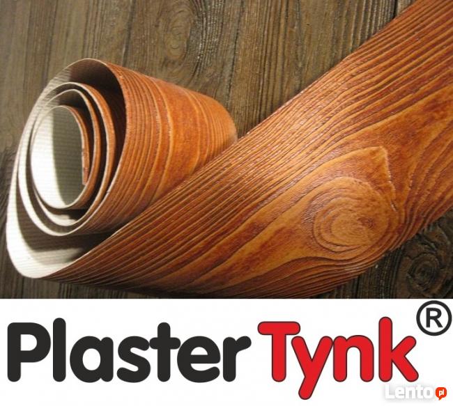 elastyczna deska elewacyjna PlasterTynk imitacja drewna