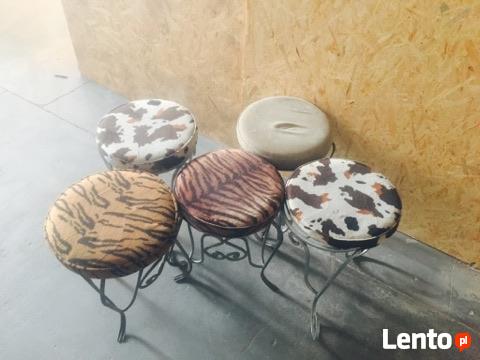 Taboret - stolek robiony na zamowienie - kute