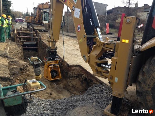 Zagęszczarka hydrauliczna dla koparek 5-9 ton Dostawa