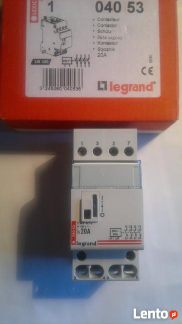 Stycznik modułowy Legrand 20A ; 040 53