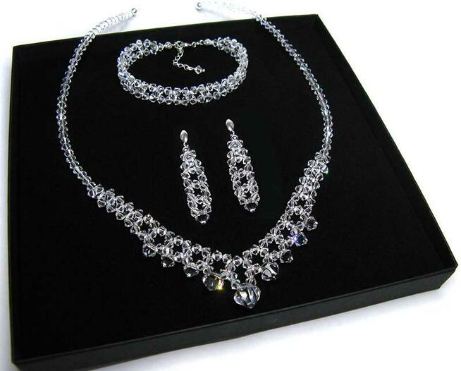 Biżuteria Ślubna piękny komplet