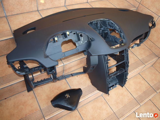 Peugeot 207 konsola deska rozdzielcza + Airbagi 2006 -2014r
