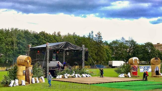 Nagłośnienie i oświetlenie estradowe, technika sceniczna, te