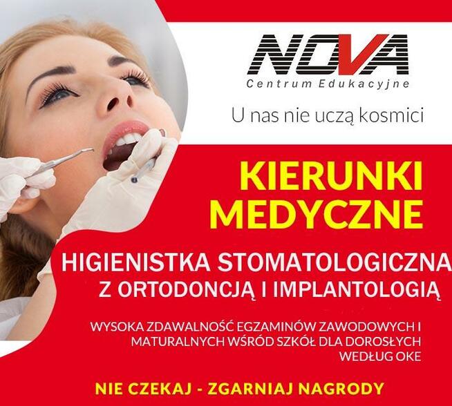 Higienistka Stomatologiczna z ortodoncją i implantologią!!!