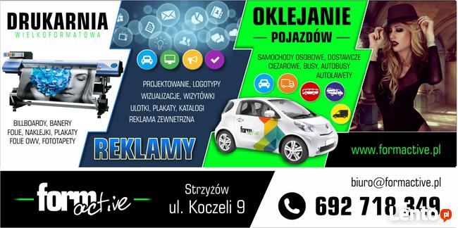 FORM ACTIVE produkcja reklam | drukarnia wielkoformatowa
