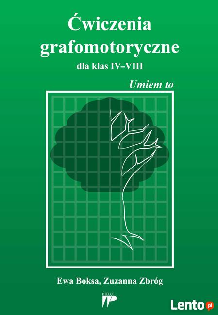 Ćwiczenia grafomotoryczne dla klas IV-VIII.    GRAFOMOTORYKA