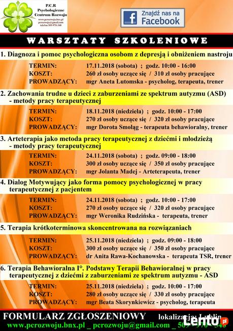 SZKOLENIE: Metoda Dobrego Startu M. Bogdanowicz