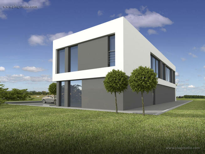 PS-SA-220-20V3 projekt pawilonu budynku usługowego sklepu