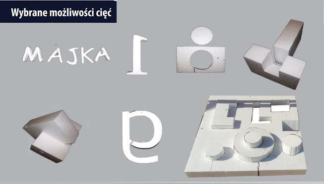 STYRODRUT TNM 130 przecinarka styropianu PION & POZIOM