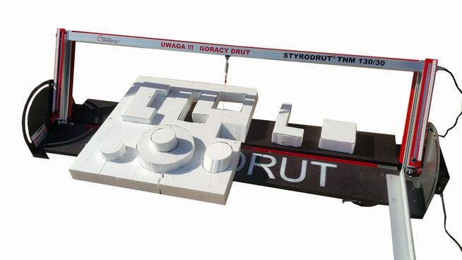 STYRODRUT TNM 130 przecinarka styropianu PION & POZIOM