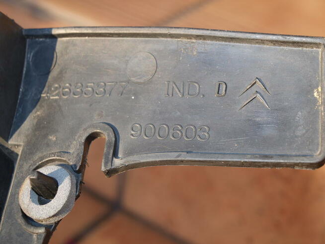 Citroen C3 ślizg wzmocnienie zderzaka tył 2002 - 2009r