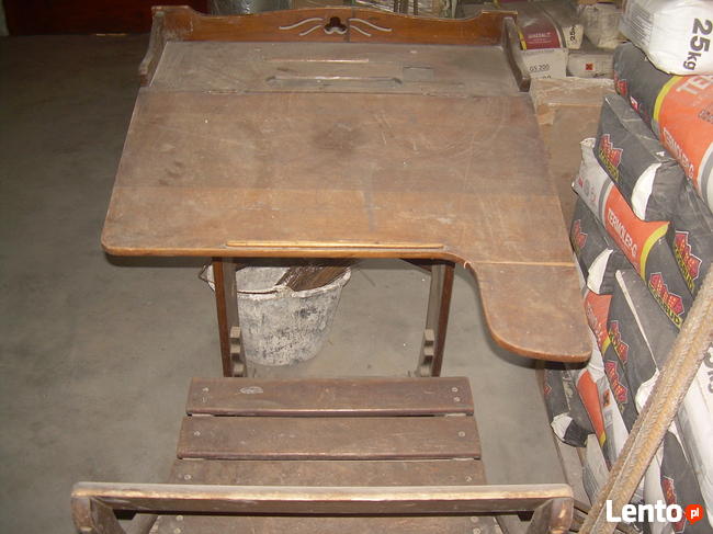 STOLIK BIURKO DREWNIANE