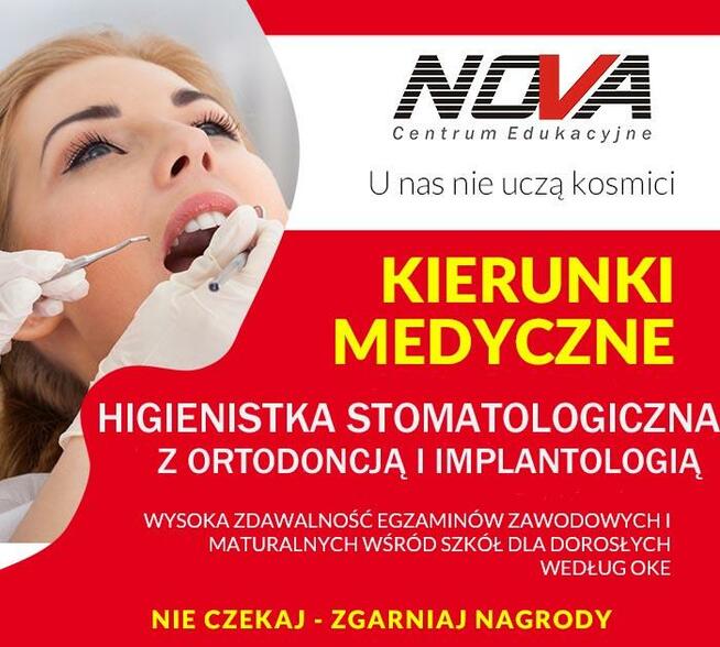 HIGIENISTKA STOMATOLOGICZNA - NABÓR WYSTARTOWAŁ !