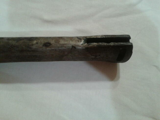 bagnet z czasów II wojny