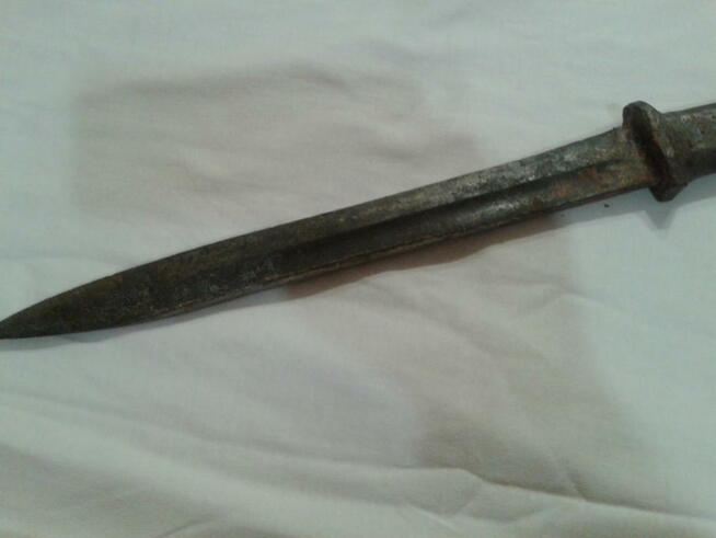 bagnet z czasów II wojny