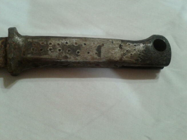 bagnet z czasów II wojny