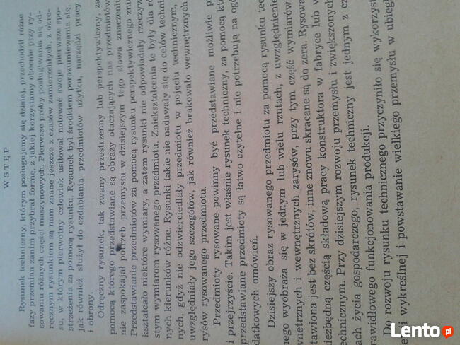 ,,Rysunek Zawodowy dla szkół elektrotechnicznych z 1952 r.